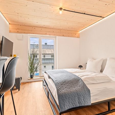 Einzimmer Wohlfuehlapartment Vier Klimatisiert Фридрихсхафен Экстерьер фото